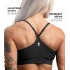 imageGymreapers Infinity Seamless Sports Bra for Women  Compression Fit Padded Bra for Gym Running Training Yoga ampamp FitnessBlack Marl