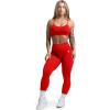 imageGymreapers Infinity Seamless Sports Bra for Women  Compression Fit Padded Bra for Gym Running Training Yoga ampamp FitnessCarolina Reaper