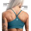 imageGymreapers Infinity Seamless Sports Bra for Women  Compression Fit Padded Bra for Gym Running Training Yoga ampamp FitnessEmerald