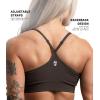 imageGymreapers Infinity Seamless Sports Bra for Women  Compression Fit Padded Bra for Gym Running Training Yoga ampamp FitnessEspresso