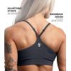 imageGymreapers Infinity Seamless Sports Bra for Women  Compression Fit Padded Bra for Gym Running Training Yoga ampamp FitnessGraphite
