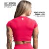 imageGymreapers Short Sleeve Workout Tops for Women  Crop Tops for Women Tee  Yoga Athletic Tops for Running Gym ampamp TrainingMiami