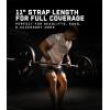 imageGymreapers Weight Lifting Straps With Dowel  Wrist Straps for Weightlifting  Workout Deadlift Wrist Weights  Reinforced Stitching ampamp Padded Fit Gym Accessories for Strength ampamp Gym Hand GripRed