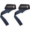 imageGymreapers Lifting Wrist Straps for Weightlifting Bodybuilding Powerlifting Strength Training ampamp Deadlifts  Padded Neoprene with 18 inch CottonNavy