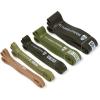 imageGymreapers Resistance Bands for Working Out  Elastic Pull Up Exercise Assistance Bands Set for Powerlifting Stretching WOD Strength Training  for Men ampamp Women5 Bands  Military Set