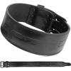 imageGymreapers Weightlifting Belt 6MM Genuine Leather  Double Prong Power Belt Heavy Duty 4Inch Wide  Strong Stabilizing Back Support For Deadlifts Squats PowerliftingBlack