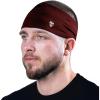 imageGymreapers Workout Headbands for Men ampamp WomenComfortable Sweat Absorbing Band to Keep Hair Back During Running Sports Gym Cycling and Outdoor ActivitiesWine
