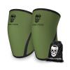 imageKnee Sleeves 1 Pair Gym Bag  Knee Sleeve ampamp Compression Brace for Squats Weightlifting Fitness and Powerlifting  Gymreapers 7MM Sleeve Pair  For Men ampamp Women  1 Year Warranty BW XLargeMilitary GreenBlack