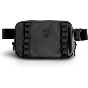 imageGymreapers Travel Small Crossbody Bags for Men ampamp Women with Hidden Pocket  Waterproof Crosssbody Fanny Pack for Men with Adjustable Shoulder Sling Belt for Traveling Running ampamp Hiking OnyxGunmetal