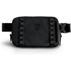 imageGymreapers Travel Small Crossbody Bags for Men ampamp Women with Hidden Pocket  Waterproof Crosssbody Fanny Pack for Men with Adjustable Shoulder Sling Belt for Traveling Running ampamp Hiking OnyxOnyx