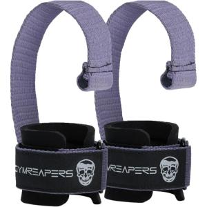 imageGymreapers Weight Lifting Straps With Dowel  Wrist Straps for Weightlifting  Workout Deadlift Wrist Weights  Reinforced Stitching ampamp Padded Fit Gym Accessories for Strength ampamp Gym Hand GripLilac