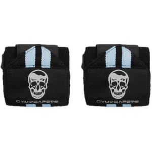 imageGymreapers Weightlifting Wrist Wraps IPF Approved 18quot Professional Quality Wrist Support with Heavy Duty Thumb Loop  Best Wrap for Powerlifting Competition Strength Training BodybuildingBlue