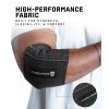 imageGymreapers Elbow Compression Cuff for Weightlifting Powerlifting  Support ampamp Relief for Tendonitis Stability Tennis Elbow Strength Training ampamp Injury Recovery Green 13quotBlack