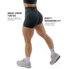 imageGymreapers Halo Seamless Shorts for Women  Squat Proof High Waisted Glute Scrunch Quick Drying Biker Yoga Running GymCharcoal