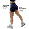 imageGymreapers Halo Seamless Shorts for Women  Squat Proof High Waisted Glute Scrunch Quick Drying Biker Yoga Running GymCobalt