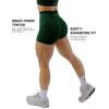 imageGymreapers Halo Seamless Shorts for Women  Squat Proof High Waisted Glute Scrunch Quick Drying Biker Yoga Running GymEvergreen