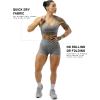 imageGymreapers Halo Seamless Shorts for Women  Squat Proof High Waisted Glute Scrunch Quick Drying Biker Yoga Running GymOvercast