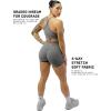imageGymreapers Halo Seamless Shorts for Women  Squat Proof High Waisted Glute Scrunch Quick Drying Biker Yoga Running GymOvercast