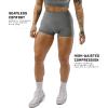 imageGymreapers Halo Seamless Shorts for Women  Squat Proof High Waisted Glute Scrunch Quick Drying Biker Yoga Running GymOvercast