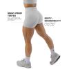 imageGymreapers Halo Seamless Shorts for Women  Squat Proof High Waisted Glute Scrunch Quick Drying Biker Yoga Running GymPearl