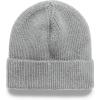 imageGymreapers Acrylic Ribbed Knit Cuffed Beanie Winter Warm Hat Unisex Skull Cap Beanie Hat for Men ampamp WomenGray