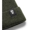 imageGymreapers Acrylic Ribbed Knit Cuffed Beanie Winter Warm Hat Unisex Skull Cap Beanie Hat for Men ampamp WomenGreen