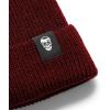 imageGymreapers Acrylic Ribbed Knit Cuffed Beanie Winter Warm Hat Unisex Skull Cap Beanie Hat for Men ampamp WomenMaroon