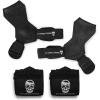 imageGymreapers Lifting Wraps ampamp Grips Bundle  Premium Wrist Support ampamp Pulling Power Combo for Heavy Lifting Medium