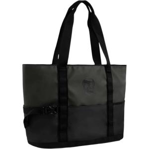 imageGymreapers Gravestone Tote Bag  Large 225L Waterproof Gym ampamp Travel Tote with Laptop Sleeve and Luggage StrapGunmetal