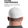 imageGymreapers Baseball Hats and Caps for Men Fitted Hats for Running Workout Gym amp Outdoor Sports Moisture Wicking Adapt CapWhite