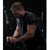 imageGymreapers Clip Tag Athletic Shirts for Men  Short Sleeve Workout Gym Shirts  Tagless Crew Neck TShirt amp Basic TeeBlack