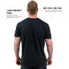 imageGymreapers Clip Tag Athletic Shirts for Men  Short Sleeve Workout Gym Shirts  Tagless Crew Neck TShirt amp Basic TeeBlack