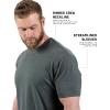 imageGymreapers Clip Tag Athletic Shirts for Men  Short Sleeve Workout Gym Shirts  Tagless Crew Neck TShirt amp Basic TeeCharcoal
