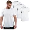 imageGymreapers Clip Tag Athletic Shirts for Men  Short Sleeve Workout Gym Shirts  Tagless Crew Neck TShirt amp Basic TeeWhite