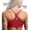 imageGymreapers Seamless Sports Bra for Women  Wireless Compression Padded Supportive Bras for Gym Yoga amp FitnessBloodshot