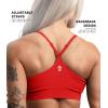 imageGymreapers Seamless Sports Bra for Women  Wireless Compression Padded Supportive Bras for Gym Yoga amp FitnessCarolina Reaper