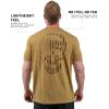 imageGymreapers American Reaper Moisture Wicking TShirts for Men  Workout Gym Shirts  Running Athletic Tees amp Dry Fit TshirtKhaki