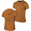 imageGymreapers American Reaper Moisture Wicking TShirts for Men  Workout Gym Shirts  Running Athletic Tees amp Dry Fit TshirtCoyote Brown
