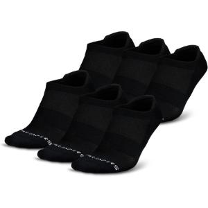 imageGymreapers Ankle Socks for Men amp Women 6Pack  MoistureWicking Cotton Athletic Socks with Breathable Supportive FitBlack 6pack