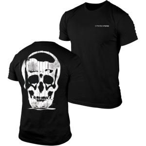 imageGymreapers Skull Moisture Wicking TShirts for Men  Short Sleeve Workout Gym Shirts  Running Athletic Tees amp Dry Fit TshirtRipstop